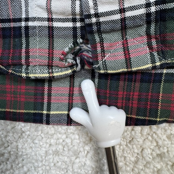 Polo Ralph Lauren Button Down Men's Large Red White Plaid Navy Pony Preppy - Picture 5 of 9